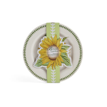 Botanic Garden Melamine Set of 4 Dinner Plates, Sunflower Botanic Garden Melamine Set of 4 Dinner Plates, Sunflower